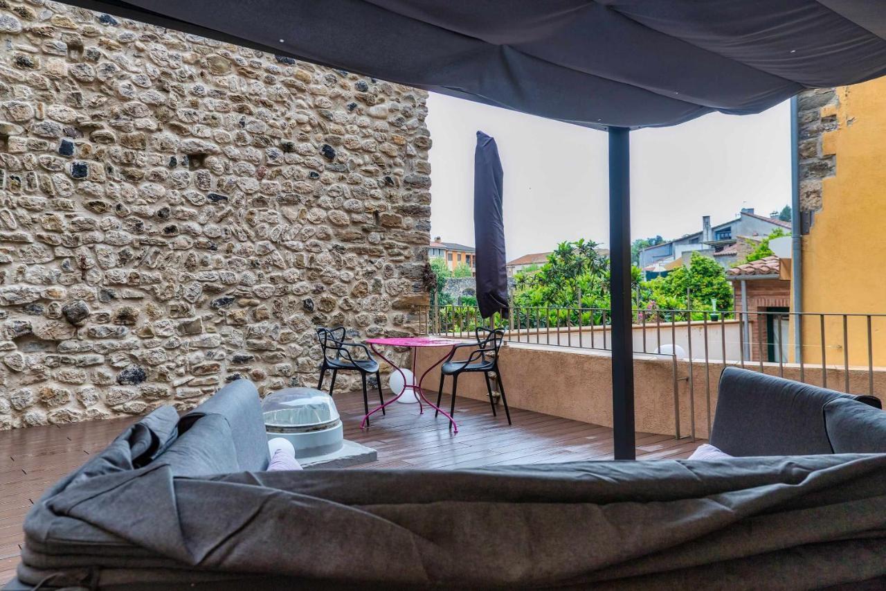 Keldomenech Bed&Art Luxury Apartment For Art Lover Besalu Exterior photo